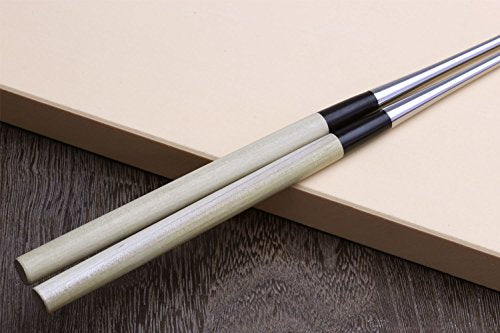 Yoshihiro Moribashi Chopsticks Japanese Sushi Chef's Traditional Garnishing Plating Tweezers Magnolia Handle (6.5 IN) - size: 6.5 IN