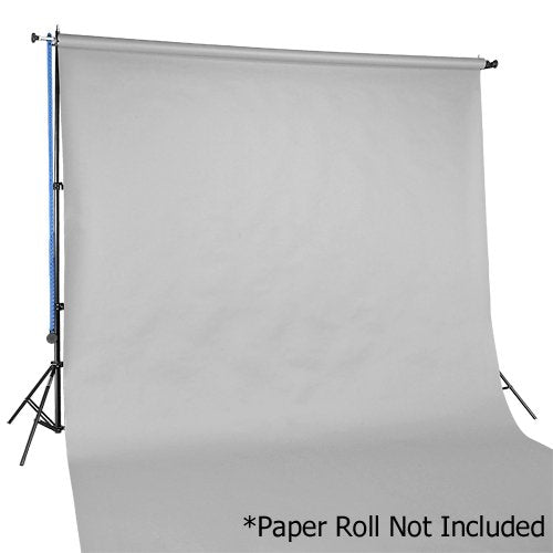 Fotodiox Single Roller Paper Drive Background Backdrop Support System KIT with 2X 8'6" Light Stands - style: Single Paper Drive for Light Stand Kit