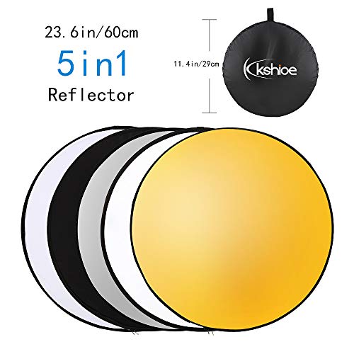 Photography Lighting Kit, 6.5x10feet/2x3m Backdrops Stand Support System, 5 in 1 reflectors, 1600w 5500k Umbrellas Softbox Continuous Lighting Kit for Portrait, Product and Video Shooting