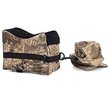 Tactical Shooting Gun Mat Outdoor Professional Waterproof Non-Slip Shooting Mat Firearm Shooting Bag Rifle Rest Bag Shooting with Front and Rear Support Sandbags - color: CP