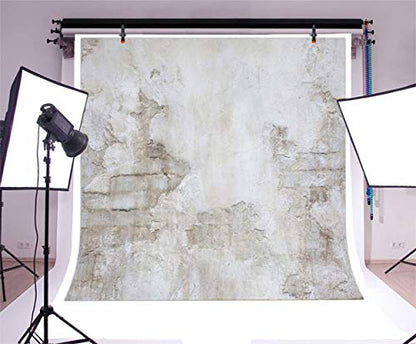 Laeacco Rock Wall Backdrop for Photography 10x10ft Rustic Grunge Stone Wall Background Antique Ingredient Retro Architecture Rough Wall Newborn Baby Shower Birthday Party Decor Photo Studio Shoot Prop - size: 10x10ft