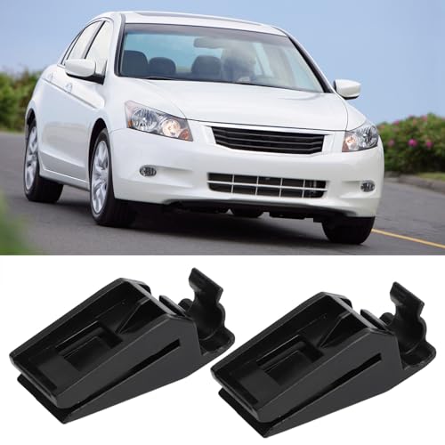 2Pcs Hood Prop Rod Retainer Clip, 91503 TA0 A01 Secure Support Hood Prop Rod Holder for 4cyl, 2008 to 2012 Car Engine Accessories