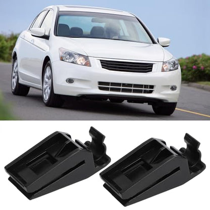2Pcs Hood Prop Rod Retainer Clip, 91503 TA0 A01 Secure Support Hood Prop Rod Holder for 4cyl, 2008 to 2012 Car Engine Accessories