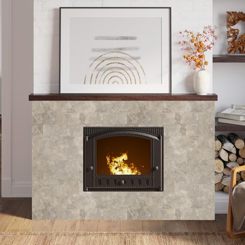 Peel and Stick Subway Tile Backsplash, 10 Sheets 12''x12''Beige Stone-Look 3D Wall Tiles, Thick & Strong Adhesive, Heat Resistant & Waterproof Stick On Tiles for Kitchen, Bathroom - color: Beige Stone Rock