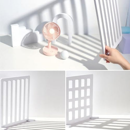Yoocheese Product Photography Photo Props: Food Jewelry Make-up and Small Product Flat Lay Photoshoot Backdrops - 2pcs Light and Shadow Boards for Table Top Product Phogography(12x11.5inch)