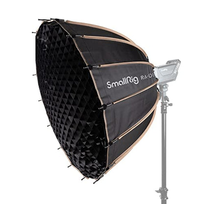 SMALLRIG Parabolic Softbox Quick Release, Parabolic Softbox, Compatible with SmallRig RC 120D/RC 120B/RC 220D/RC220B and Other Bowens Mount Light (33.5inch/85cm) - size: 85 cm - Deep