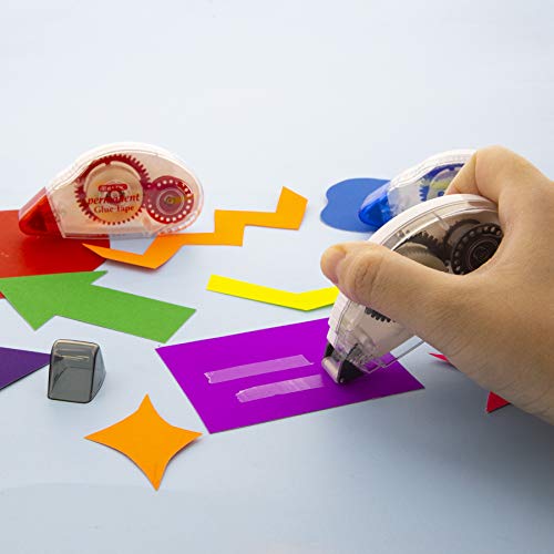 BAZIC Products Permanent Glue Tape, Double Sided, 8 mm x 8 m - size: 1-Pack