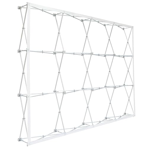 Custom Fabric Pop Up Straight Display, Trade Show Display Backdrop Booth, Hook and Loop Step and Repeat Backdrop for Trade Show Backdrops (Graphic Only, 10ftx8ft) - size: 10ftx8ft