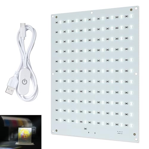 CMYK Lithophane LED Backlight Board Kit Compatible with Bambulab A1/A1 mini Combo/P1P/P1S/X1C/X1E AMS 3D Printer for 3D Printed Photo Model Light Board - color: 1 PCS CMYK Lithophane LED