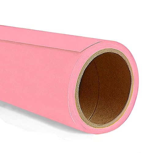 Seamless Photo Photography Backdrop Paper, Photo Background Paper Roll (Carnation Pink, 81”x16') - color: Carnation Pink, size: 81”x16'
