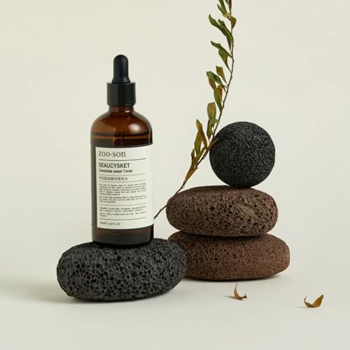 5PCS Original Design Natural Volcanic Rock Product Photography Background Prop Set for Cosmetics Jewelry Ornaments Makeup Skin Care Small Product