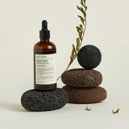 5PCS Original Design Natural Volcanic Rock Product Photography Background Prop Set for Cosmetics Jewelry Ornaments Makeup Skin Care Small Product