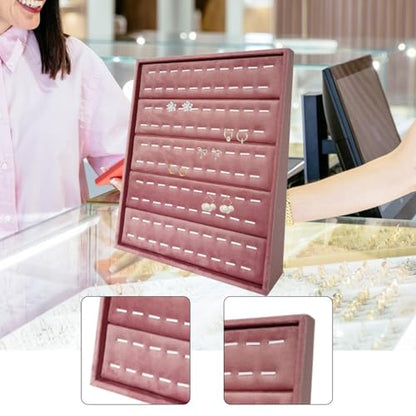 Colaxi Jewelry Storage Organizer Jewelry Holder Vertical Tray Display Stand for Showcase Vanity Table Dresser, Pendant Holder - color: Pendant Holder