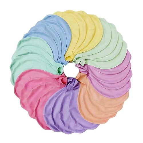 32 Pack Pastel Balloons 36 inch Multicolor Macaron Balloon for Day Girls Birthday Baby Shower Easter Party Decoration - color: Multi Color Pastel, size: 36 inch