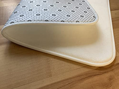 3dRose Bathroom Bath Rug Mat - Colorful Summer Fruits on a White Plate, White Background Alexis Photography - Food Fruit Mix