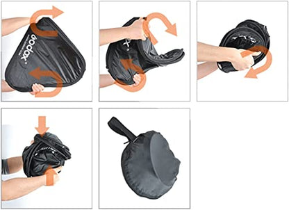 Godox 50cm x 50cm Softbox Bag Kit for Studio Photogrpahy Camera Flash Fits Bowens Elinchrom Mount (19.6" x 19.6") - size: 19.6" x 19.6" softbox only