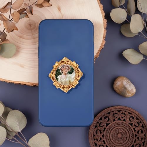 Tyqour 10pcs Small Picture Frames Gold Mini Picture Frames for Crafts Miniature Vintage Resin Tiny Mini Photo Frame Little Gold Frame for DIY Jewelry Party Hotel Holiday Decor - color: Gold 10