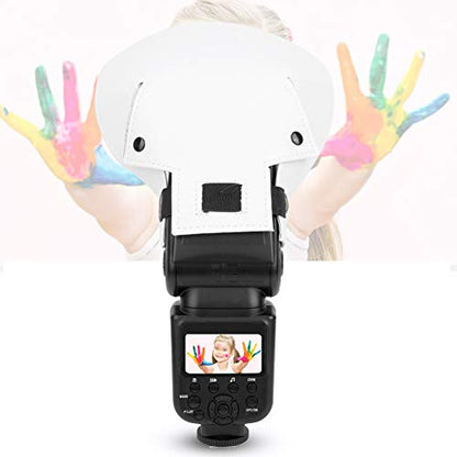ArC Shape Flash Reflector,Portable Universal ArC Shape Camera Flash Light Diffuser Reflector Softbox
