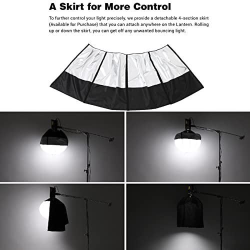 Godox CS-85D 85cm Lantern Softbox Soft Light Modifier w/Reflective Shading Skirt+Carry Bag, Quick-Setup Softbox Diffuser, Compatible with Godox Bowens Mount Studio Flash LED Video Light - size: 85cm|33.46 Inch