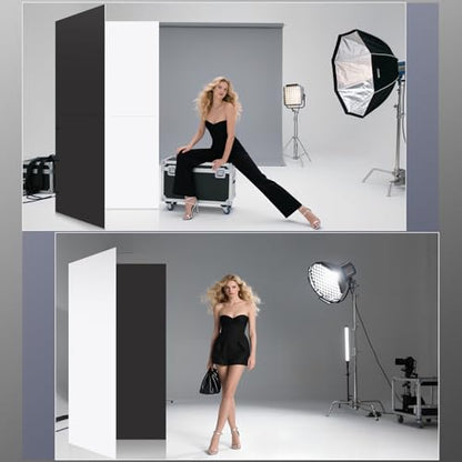 Generic Reflector Photography 39 X 39 Inch Light Reflector Reflective Diffuser Board Double Sided for Still Life Product & Food Photo