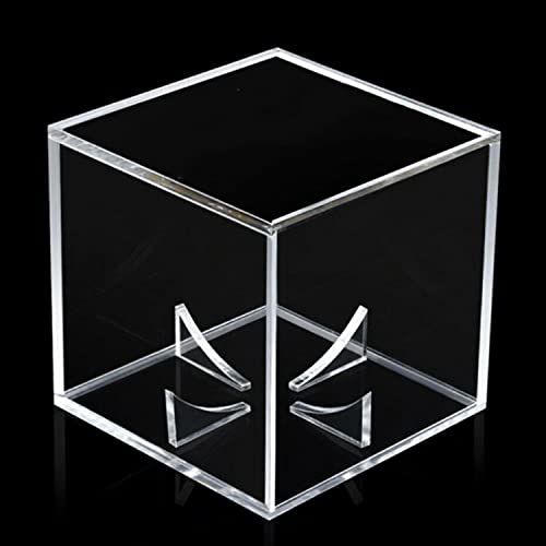 8 Pack Acrylic Baseball Case for Display, UV Protected Baseball Display Cube, Autographed Baseball Clear Display Case, Baseball Display Case for Memorabilia Baseball - size: 8 Pc