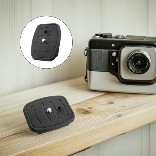 2Pcs 43mm Tripod Quick Release Plate Replacement for Camera Mount Adapter, 1.7 inch QR Plate Tripod Accessory Compatible with Ambico Sunpak Kalimar Vivitar