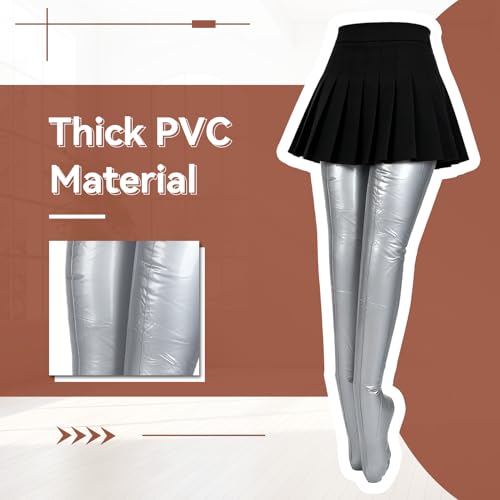 Clothing Display Model, Mannequin Body Inflatable Female Half Body Legs Mannequins Model Women Pants Form Display Model Female Pants PVC Material Trousers Lower Body Inflatable Mannequin Display Prop