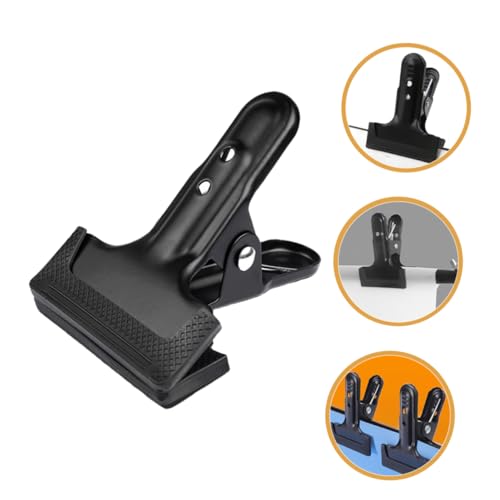 Homoyoyo 4pcs Backdrop Fixing Clamps Heavy Duty Clips for Photography Backgrounds Background Cloth Holders for Studio Use
