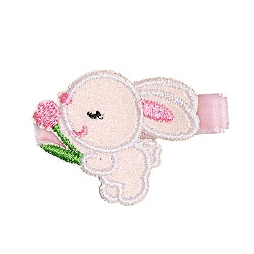Baby Girls Carrot Hair Clips Pin Easter Bunny HairClips Carrot Hair Barrettes Pin JHE27 (2 Pcs Set-B) - color: 2 Pcs Set-B