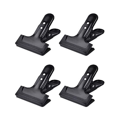 Backdrop Spring Clamps - 4 Pack of 4" Heavy Duty Clips for Photography Background Stands, Woodworking & Home Improvement Projects - style: 4 Packs