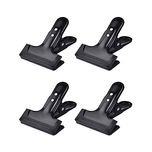 Backdrop Spring Clamps - 4 Pack of 4" Heavy Duty Clips for Photography Background Stands, Woodworking & Home Improvement Projects - style: 4 Packs