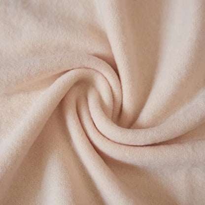 Zeroest Newborn Photography Wraps with Hat Baby Photo Outfit Girl Stretch Blanket Infant Boy Props for Baby Photo Shoot - color: Beige