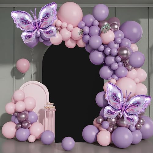 HAINARverS Wedding Arch Cover 7.2FT Spandex Fitted Stretchy Arch Stand Covers,2 Sided Round Top Chiara Backdrop Cover for Birthday Party Ceremony Banquet Baby Shower Arch Decoration(Black) - color: Black, size: 7.2FT