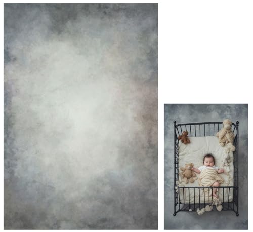 5x7ft Mottled Wall Abstract Photo Backdrops Grey Vintage Photography Prop Backdrop - color: Pattern2, size: 5x7ft