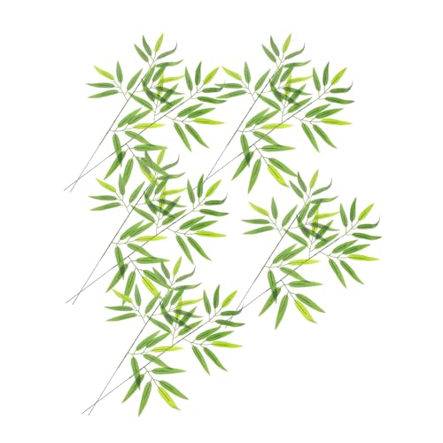 10pcs Bamboo Leaf Decor for Sushi Serving Plate Japanese Food Decoration for Sashimi Display Elegant and Practical Sushi Tray Leaf Embellishments