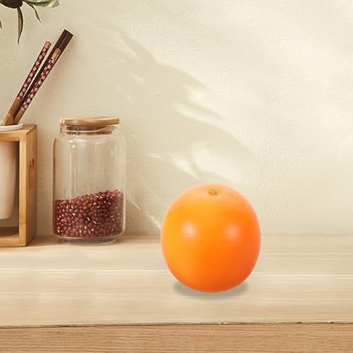 Faux Grapefruit Decorative Model - Artificial Fruit Table Centerpiece for Cafe Restaurant Photo Styling Prop - Kitchen Display Fake Fruit Ornament