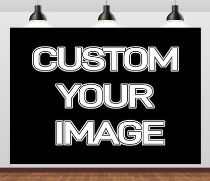 BELECO 10x6.5ft Fabric Custom Backdrop with Picture Logo Text Customize Your Design Personalized Background Customized Backdrop Banner for Party Decor Birthday Wedding Festival Photoshoot Home Decor - size: 10x6.5FT