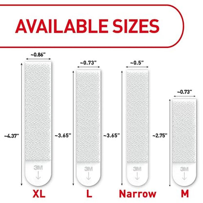 Command 4 lb Small Picture Hanging Strips 18 Pairs (36 Command Strips), Damage-Free Hanging Picture Hangers, No Tools Wall Hanging Strips for Home Decor, White Adhesive Strips - style: 18 Pairs