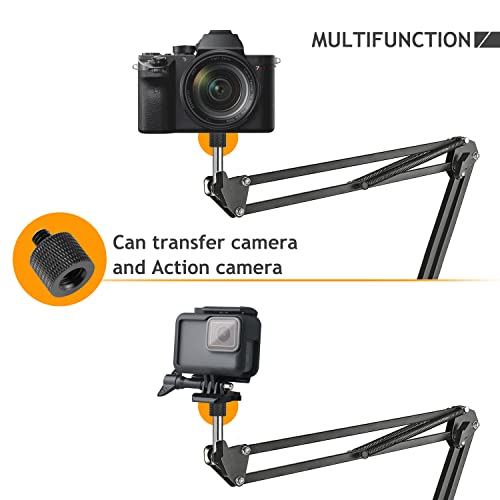 1/4 to 3/8 & 3/8 to 1/4 Camera Tripod Adapter - Male to Female Screw for Camera, Mount, Monitor