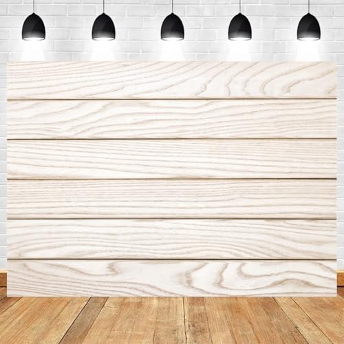 5x3ft Rustic Wooden Backdrop Natural Light Wood Photography Background Wedding Banner Birthday Decoration Baby Shower Portrait Photo Booth Prop - color: color 24, size: 5x3ft