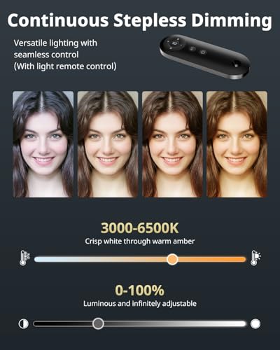 UBeesize 12" Ring Light with 62" Tripod Stand, Professional Big Ring Light with Phone Holder and Remote, Full Screen Lighting for Makeup, Live Stream, YouTube, Video Recording, Photography - size: 12in