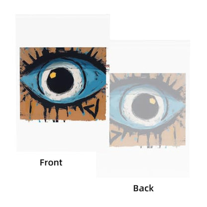 Evil Eye Backdrop Background for Photography 5x7ft Photobooth Professional Photo Backdrop Curtains Video Photography Studio Photo Backgrounds Banner Booth Background Screen Parties - color: Evil Eye