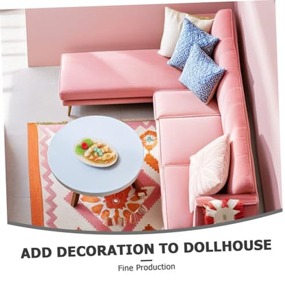 Ceramic Miniature Thai Cuisine Food Model for Dollhouse Decoration Realistic Accessories for Miniature Kits and Tiny Display Props