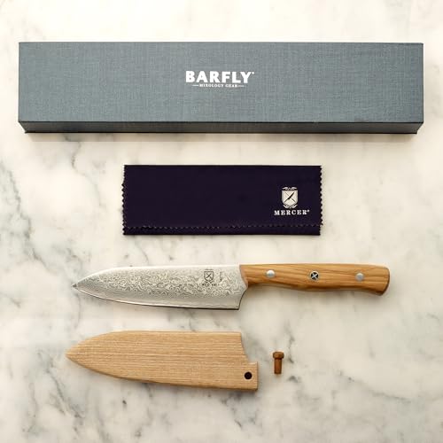 Proposed Value: Mercer Culinary Premium Grade Super Steel, 5-Inch Bar Knife, Spalted Maple Handle/Saya Cover - style: Bar Knife Spalted Maple Handle and Saya Cover 5 Inch