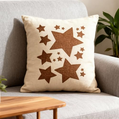 TIAMECH A4 Reusable Shinning Stars Stencil for Painting - Five-Pointed Stars Layering Template, DIY Wall Art, Wood Furniture, Scrapbook & Crafts (8.3x11.7inch) - style: Shinning Stars