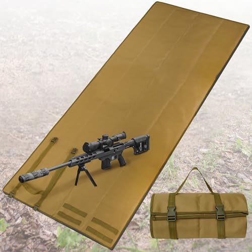 MYDAYS Tactical Roll Up Padded Shooting Mat,Non-Slip Durable Shooting Rest Hunting Accessories,Hunting Mats for Shooters