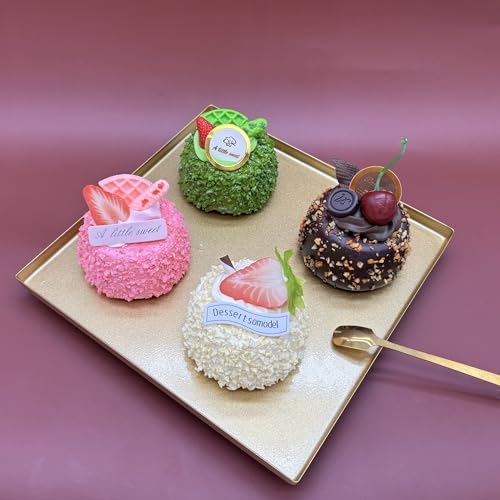 Set of 7 Gold Cake Stands Metal Dessert Display Holder Round 3 Tier Cupcake Stand Serving Tray Platter Cake Pedestal Stand for Party Weddings Birthday Baby Showers Anniversary - color: Gold