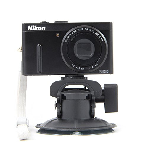 Delkin Devices Fat Gecko Stealth Suction Camera Mount (DDMOUNT-Stealth) - style: Fat Gecko Stealth