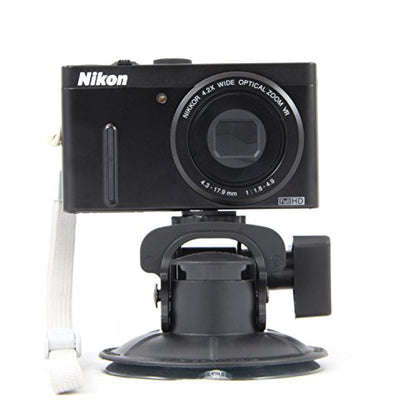 Delkin Devices Fat Gecko Stealth Suction Camera Mount (DDMOUNT-Stealth) - style: Fat Gecko Stealth