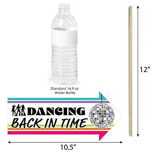 Big Dot of Happiness Funny Through The Decades - 50s, 60s, 70s, 80s, and 90s Party Photo Booth Props Kit - 10 Piece - color: Through the Decades